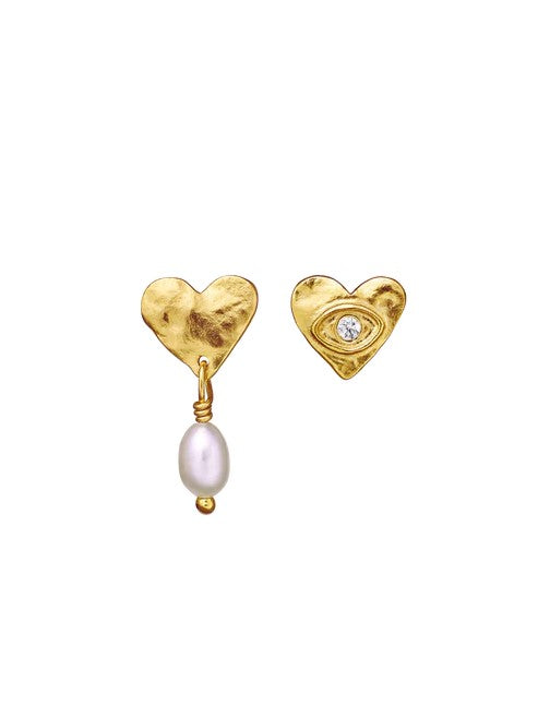 Vesta Earrings Gold