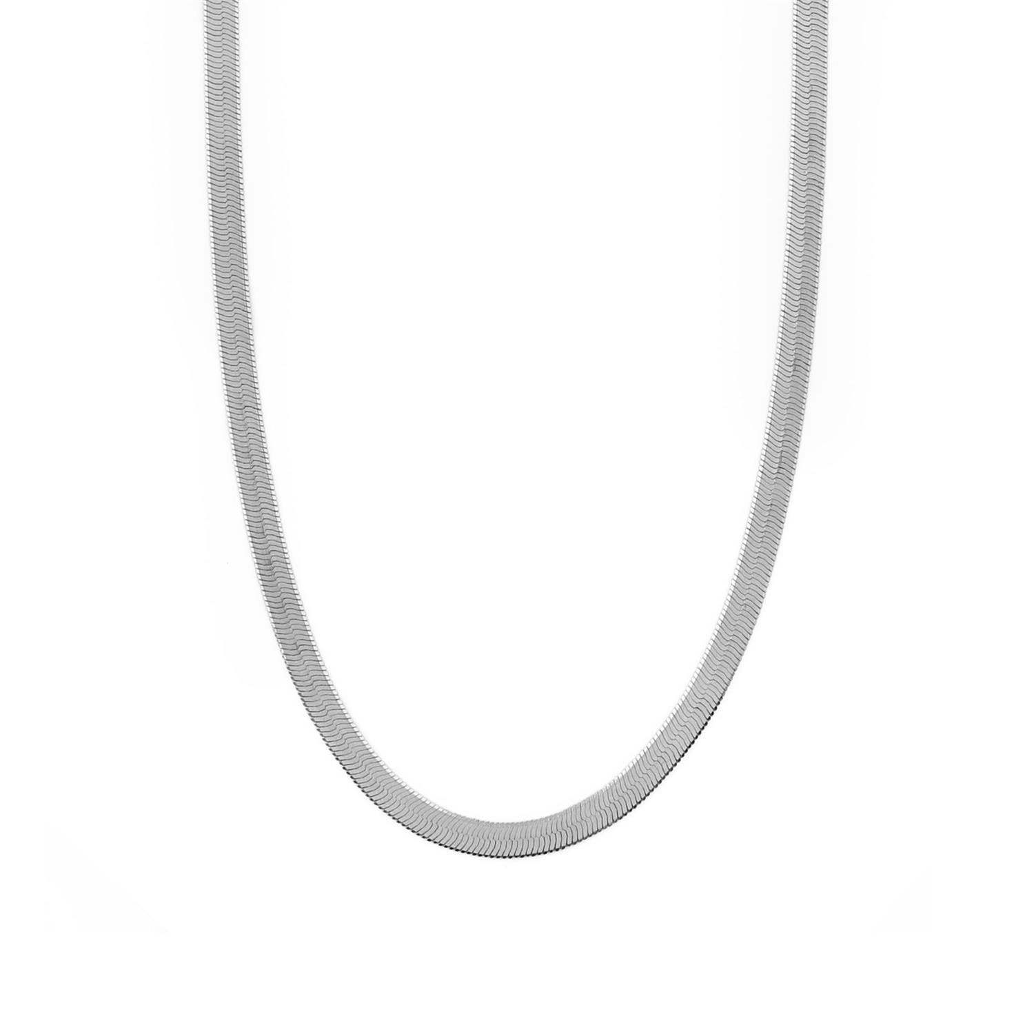 ORE26630 Snake Chain Necklace - Silver